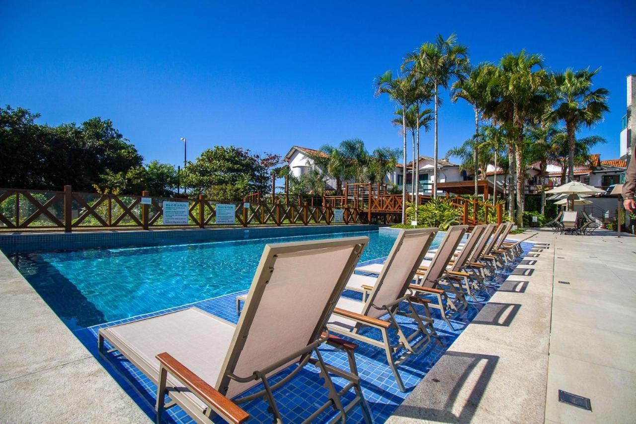 Varandas Do Atlantico: Luxurious Beachfront Condo with Heated Pool Bombinhas Exterior photo