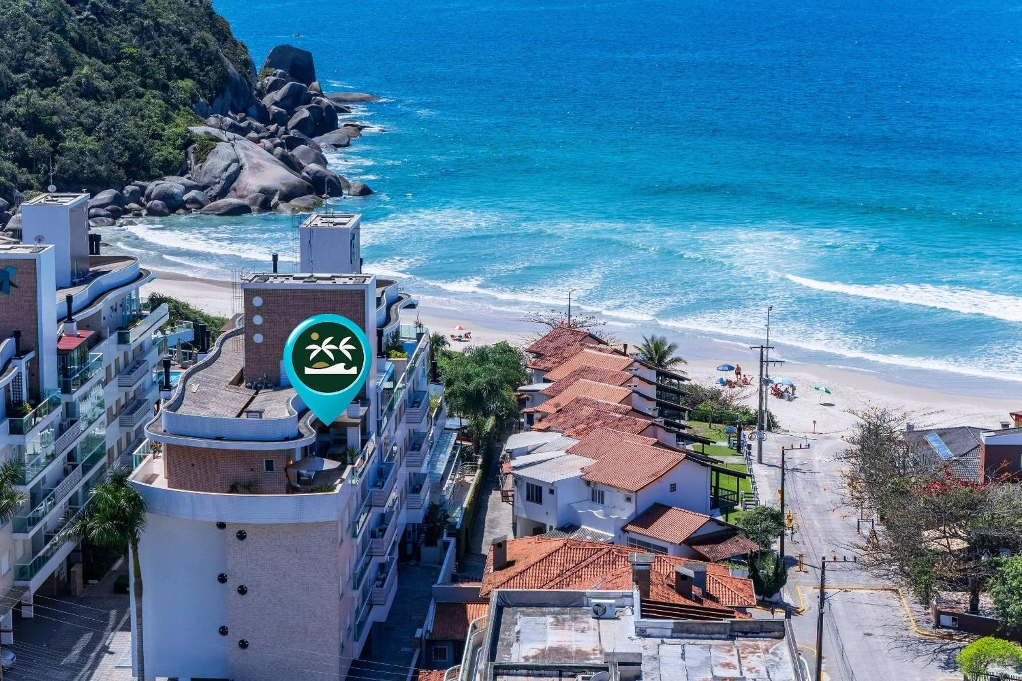 Varandas Do Atlantico: Luxurious Beachfront Condo with Heated Pool Bombinhas Exterior photo